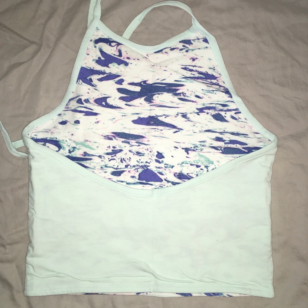 NWT Me To We Reversible Halter Top Size Small